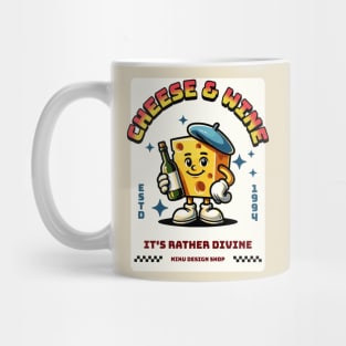 Cheese and Wine Mug